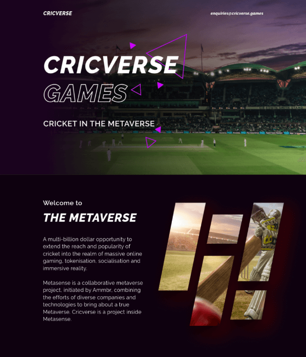 Cricverse by Area 58